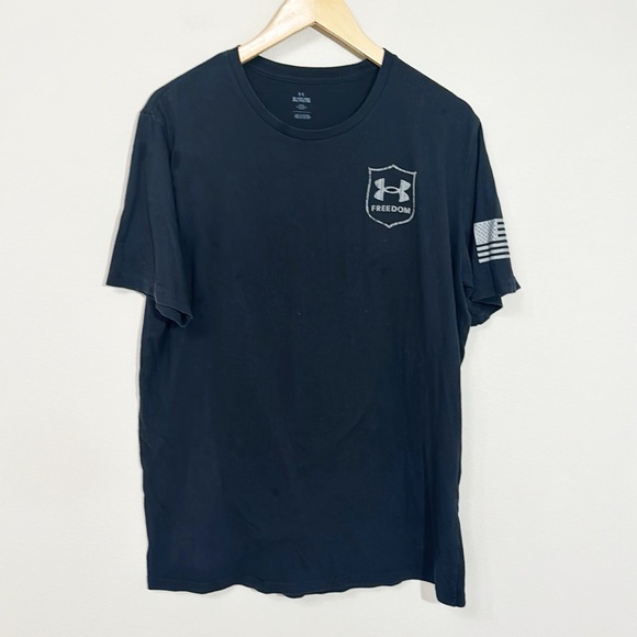 PATRIOTIC Tees Bundle Of 2 Under Armour & Ninelineapparel Size XL - Picture 4 of 6